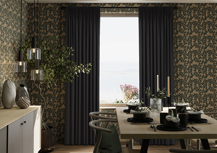 Carina, Blackberry - Made to Measure Curtains - Image 3